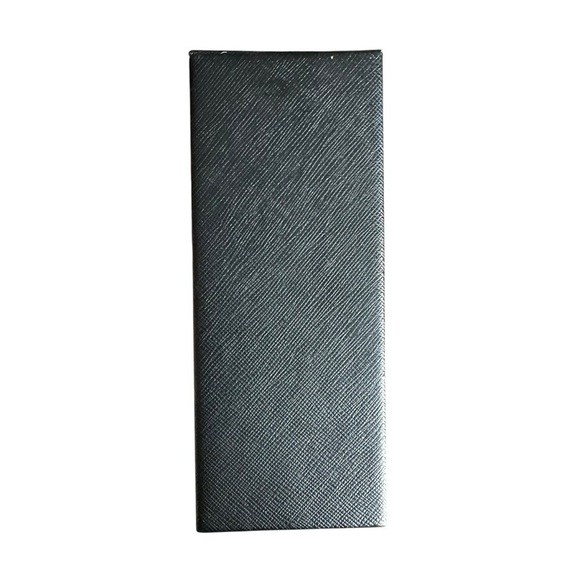 PRADA Black Saffiano Leather Large Sunglasses Case - Picture 5 of 6